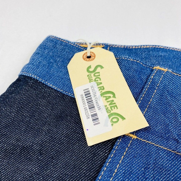 Sugar Cane Mens Size 34 Pocket Painter Colorblock Short NWT - Picture 3 of 6